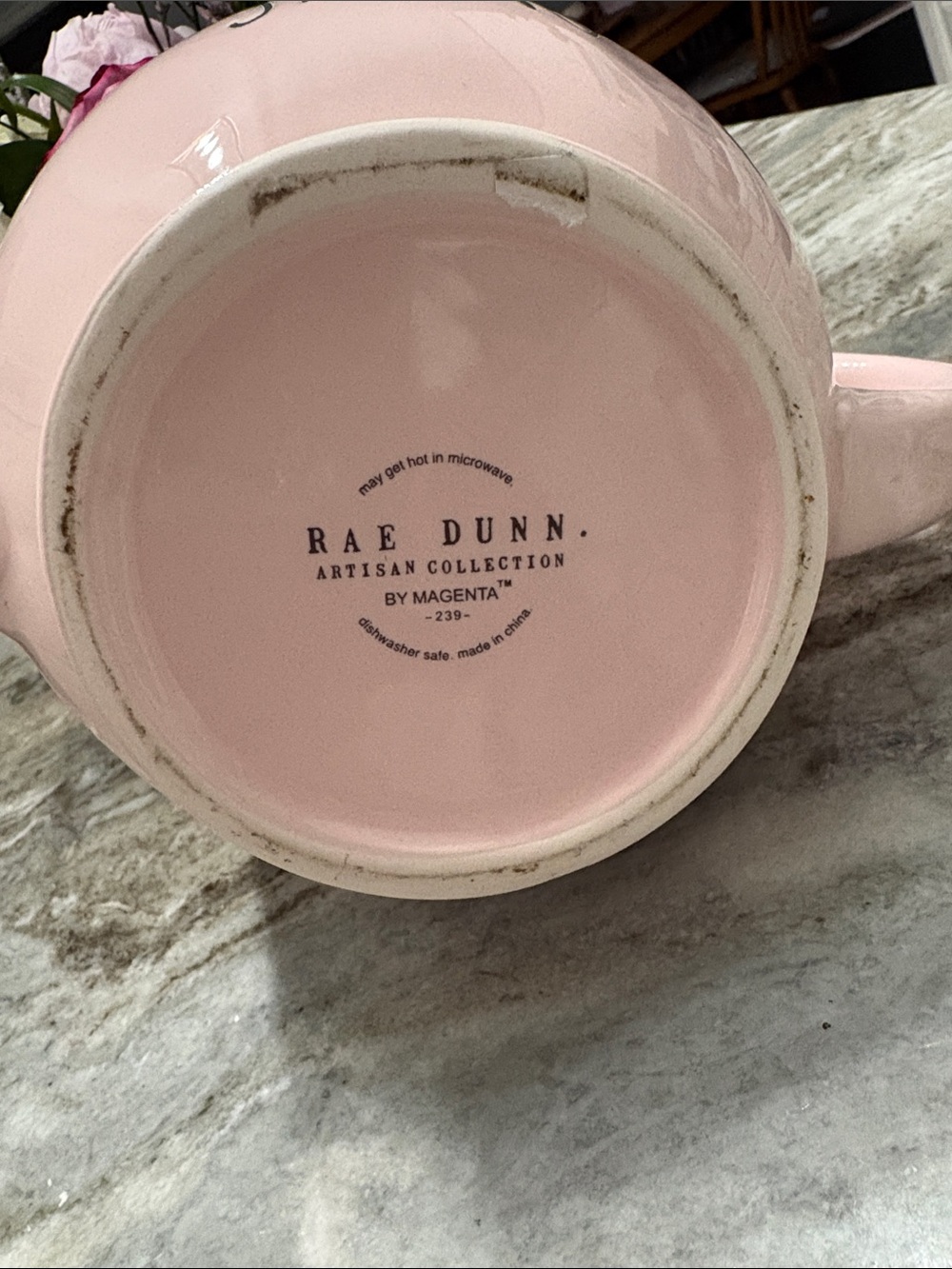 Rae Dunn Hello Spring Tea Pot - Picture 6 of 8